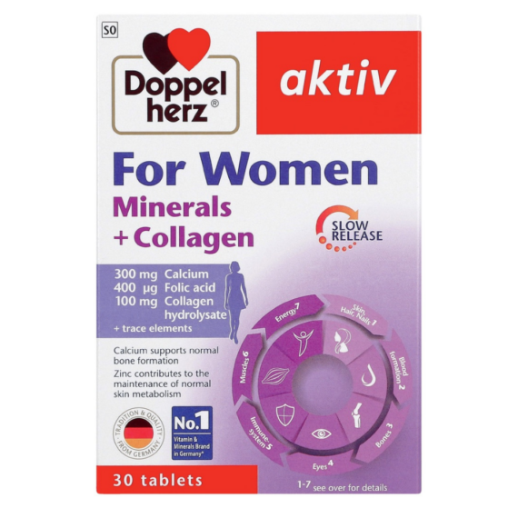 Doppelherz aktiv For Women Minerals & Collagen